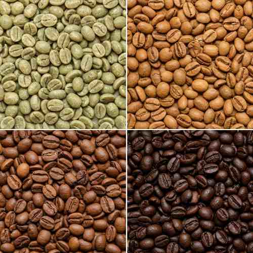 Coffee roast types